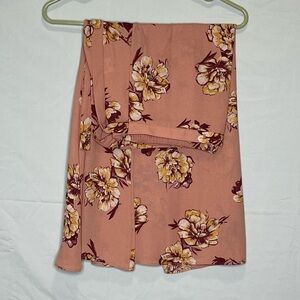 NWOT Abound Floral Skirt